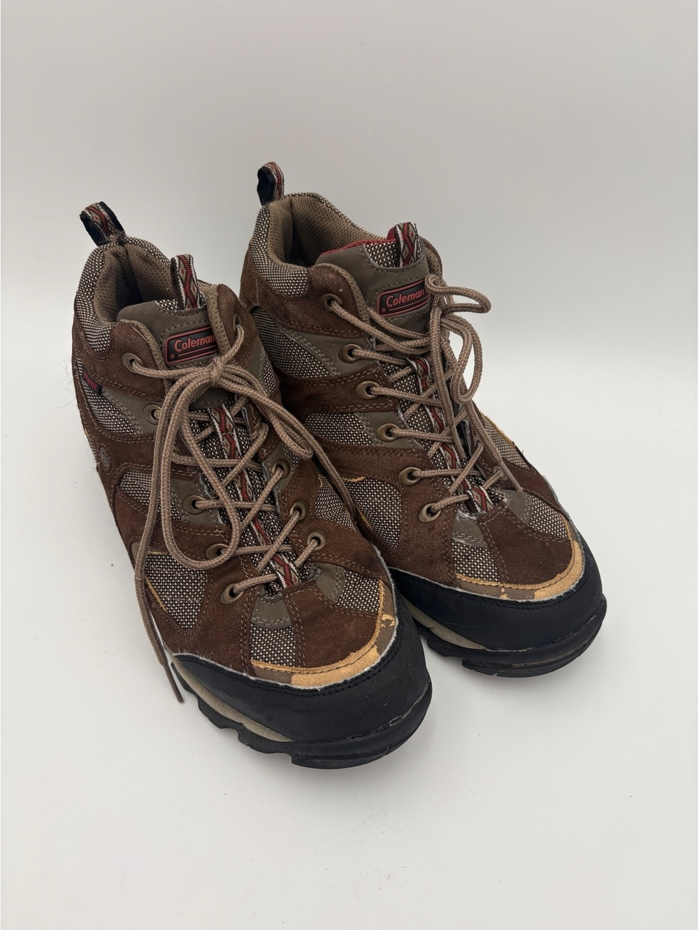 Coleman Spruce Men’s 11M Waterproof Brown Hiking Boots Size 11